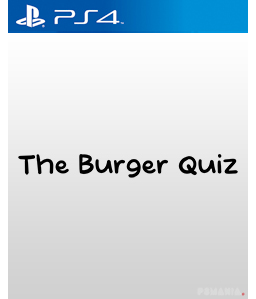 The Burger Quiz PS4
