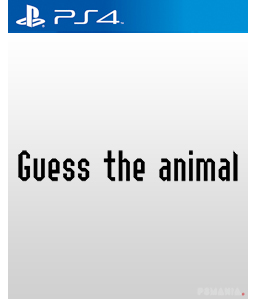 Guess the animal PS4 PS4