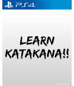 Learn Katakana!! PS4