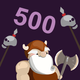 Kill 500 vikings with Einar