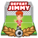 Jimmy defeated