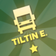 Truck insignia 'Tiltin East'