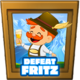 Fritz defeated
