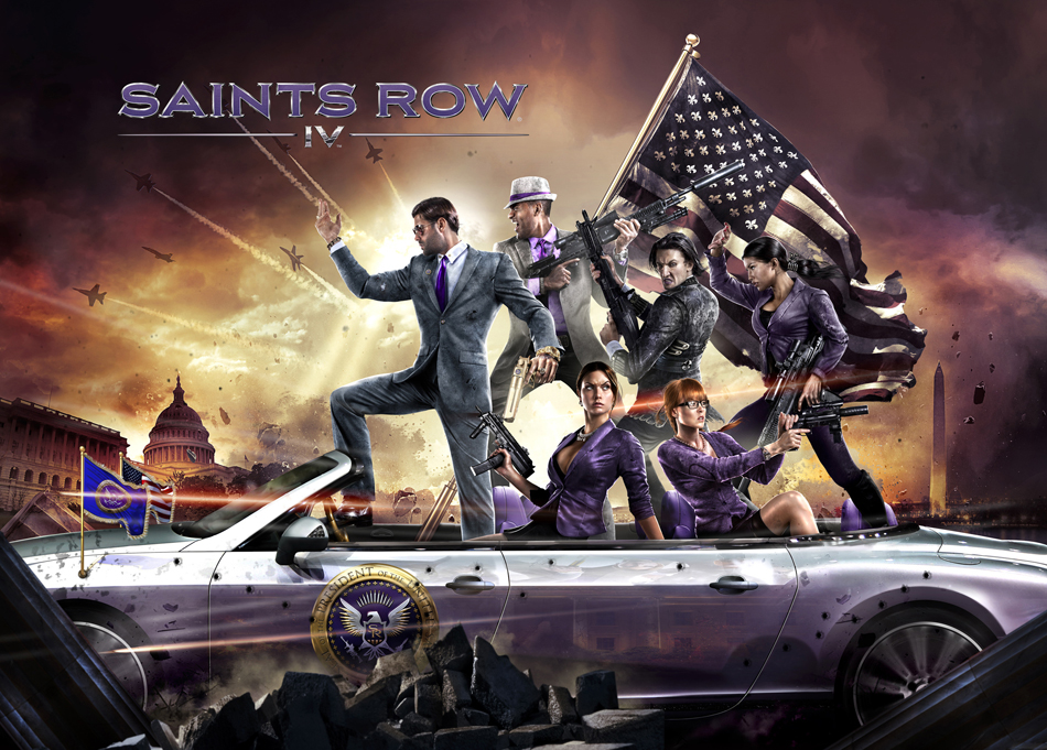 Saints Row 4 announced and dated with debut teaser trailer