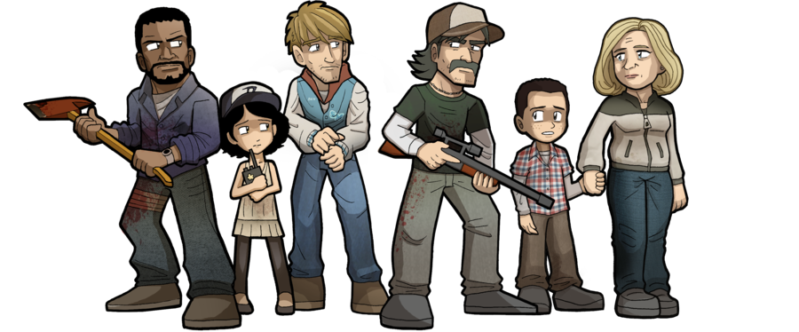 The Walking Dead: The Game by Sandika Rakhim