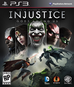 Injustice: Gods Among Us US cover art