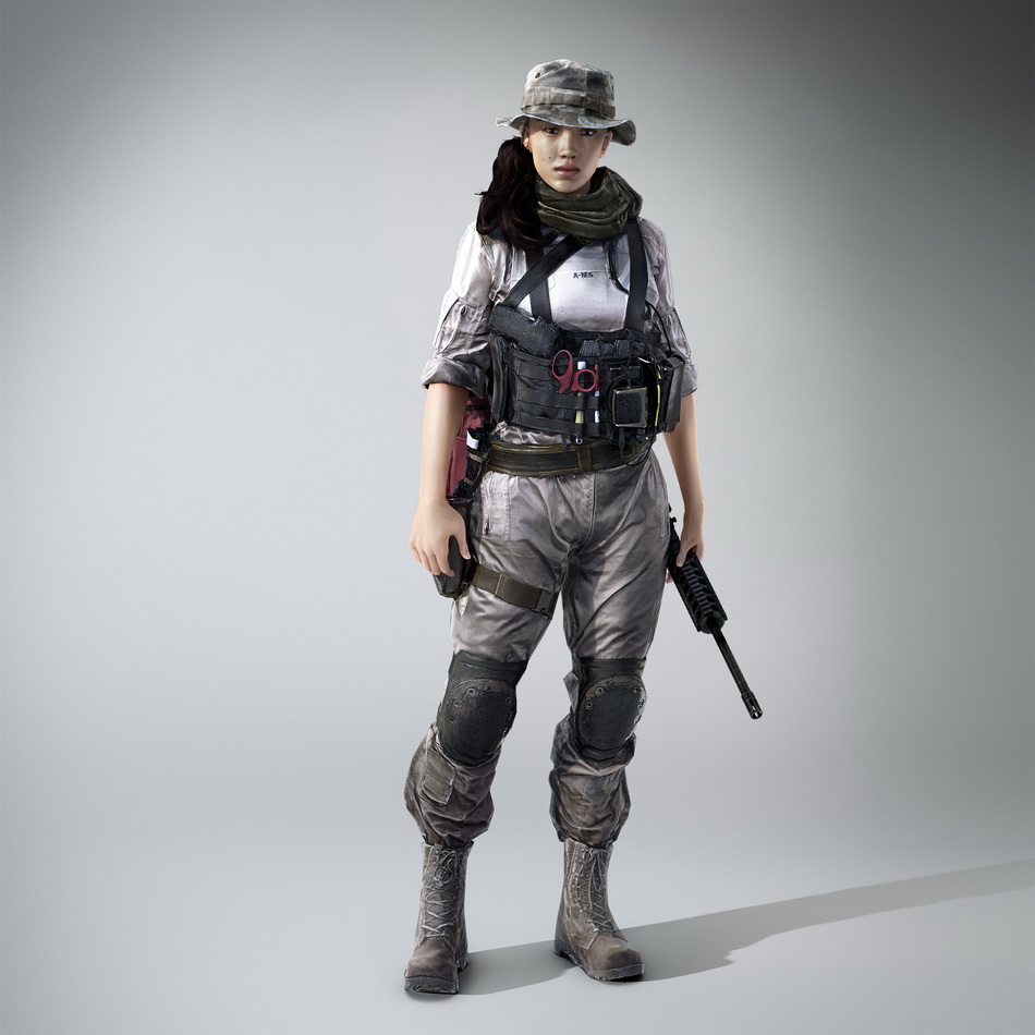 Battlefield 4 character renders looks very realistic 