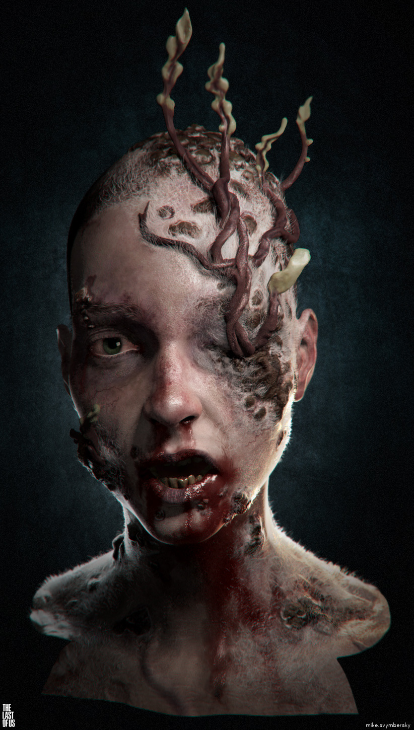The Last of Us infected up close and personal