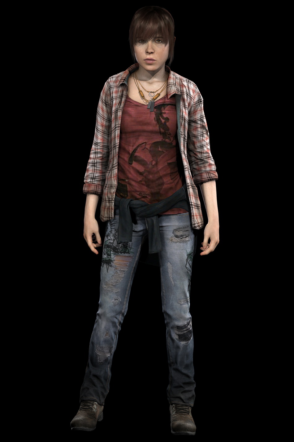 High-res Ellen Page renders for Beyond: Two Souls
