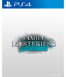 Family Mysteries 3: Criminal Mindset PS4