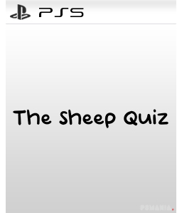 The Sheep Quiz PS5