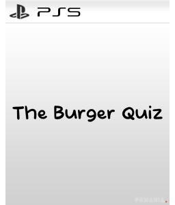 The Burger Quiz PS5 PS5