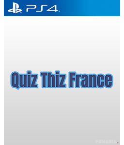 Quiz Thiz France PS4