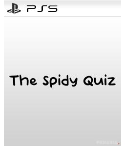 The Spidy Quiz PS5