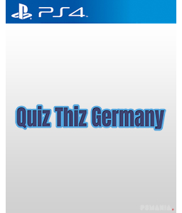 Quiz Thiz Germany PS4