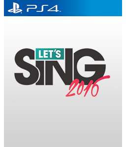 Let\'s Sing 2016 PS4