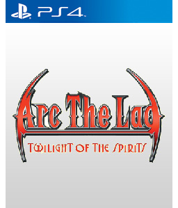 Arc the Lad: Twilight of the Spirits PS4
