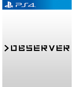 Observer PS4