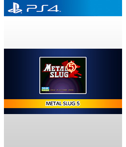 Metal Slug 5 PS4