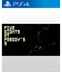 Five Nights at Freddy\'s 3 PS4
