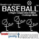 Catch 14 baseballs in a single session of play