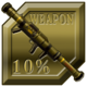 Weapons 10% Complete