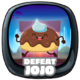 Jojo defeated