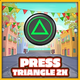 Press Triangle button twice