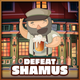 Shamus defeated