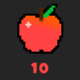 10 apples
