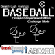 Catch 6 baseballs in a single session of play