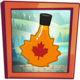 Collect a maple syrup bottle
