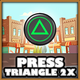 Press Triangle button twice