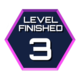 Finished Level 3